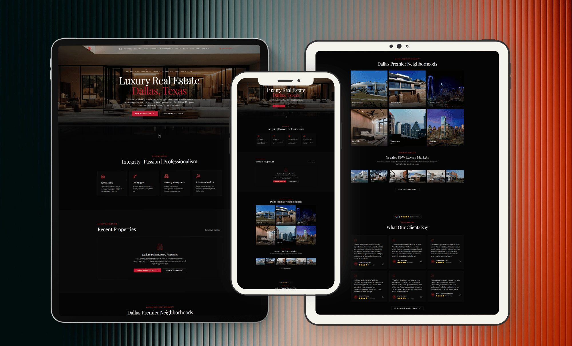 Luxury Real Estate Website Designed to Build Trust & Generate High-Value Leads